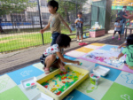 親子で遊ぼう「水遊び・造形遊び」