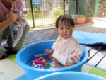 お水気持ちいいね♪